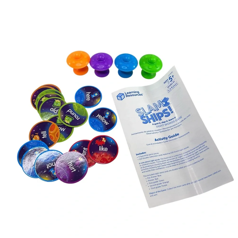 Learning Resources Slam Ships Sight Words Game